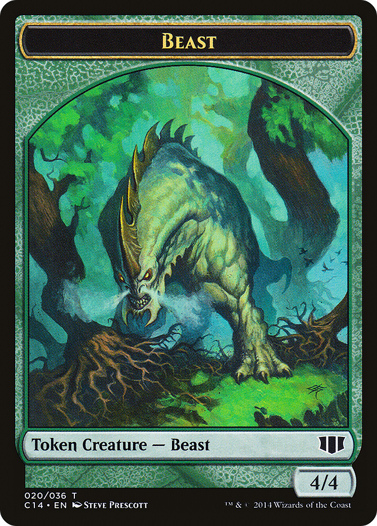 Beast (TC14-020) [Commander 2014 Tokens]