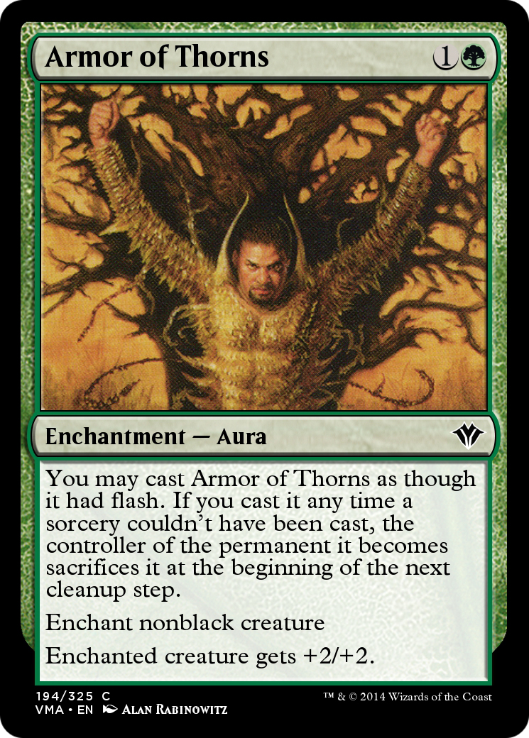 Armor of Thorns (VMA-194) [Vintage Masters]