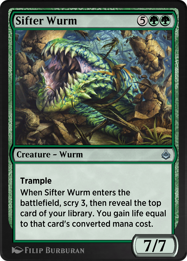Sifter Wurm (AKR-219) [Amonkhet Remastered]