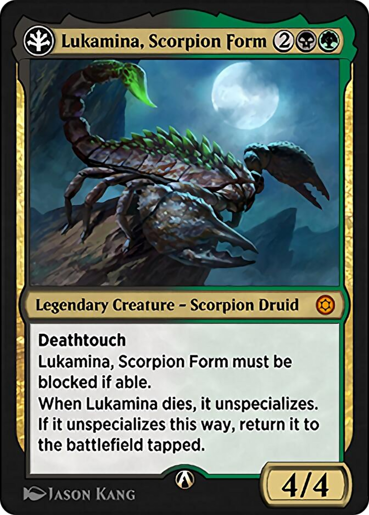 Lukamina, Scorpion Form (HBG-17B) [Alchemy Horizons: Baldur's Gate]
