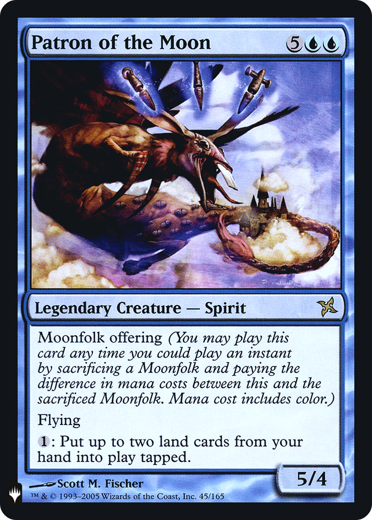 Patron of the Moon (PLST-BOK-45) [The List] Foil