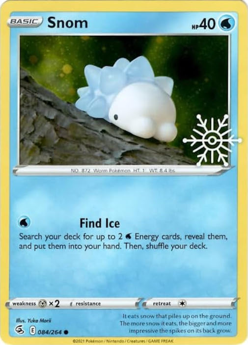 Snom (084/264) (Calendrier de l'Avent) [Épée et Bouclier : Poing de Fusion]