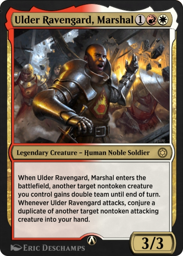 Ulder Ravengard, Marshal (HBG-076) [Alchemy Horizons: Baldur's Gate]