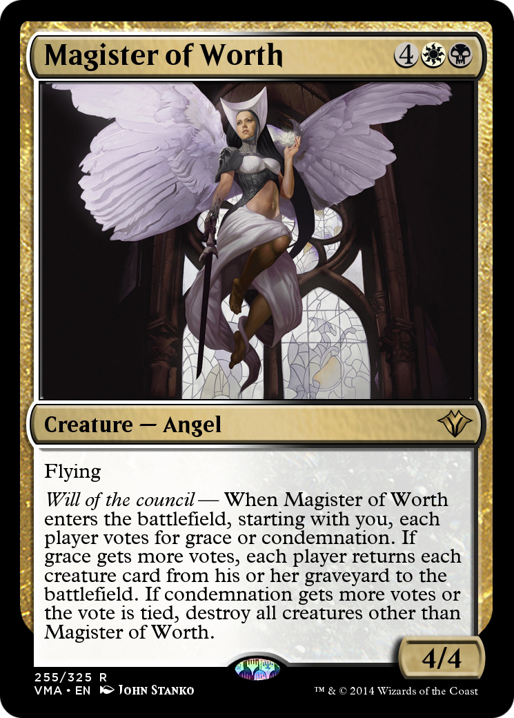 Magister of Worth (VMA-255) [Vintage Masters] Foil