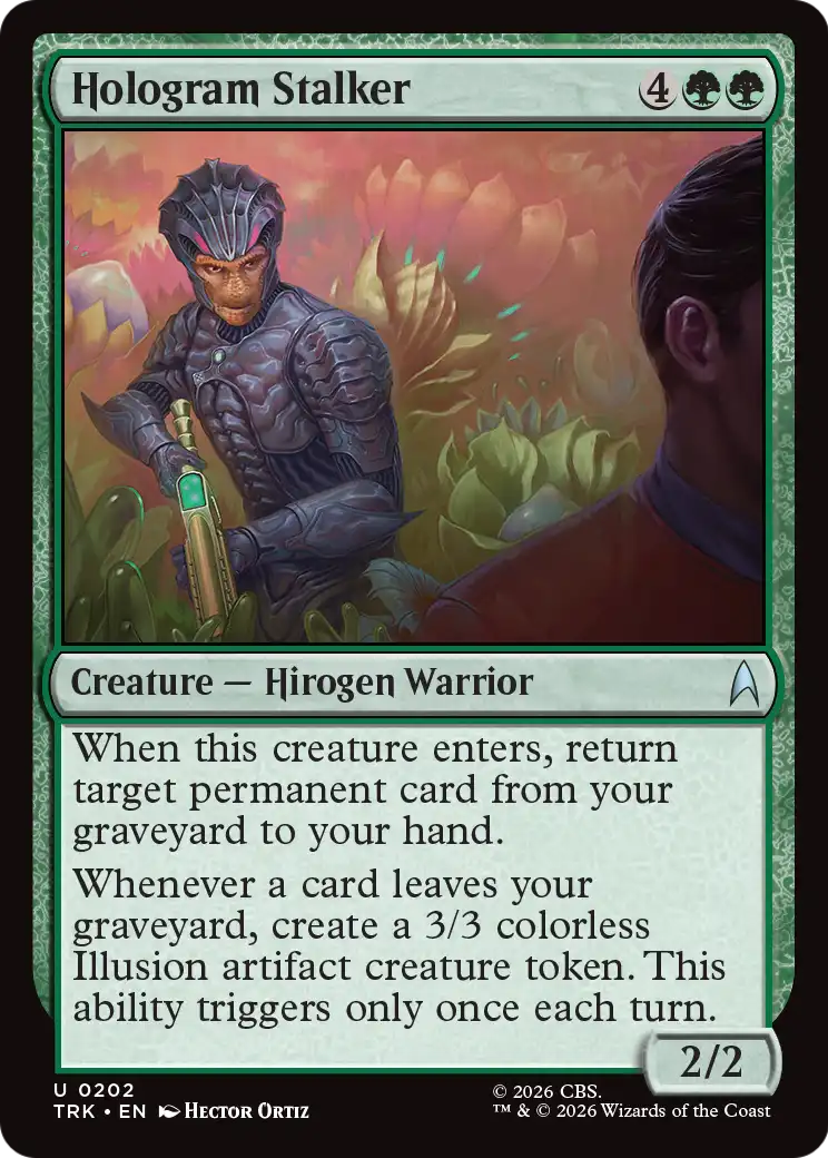 Hologram Stalker [Star Trek]