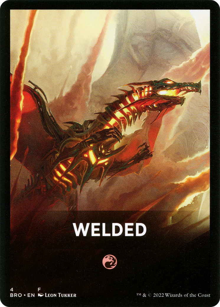 Welded (FBRO-004) [The Brothers' War Jumpstart Front Cards] Foil