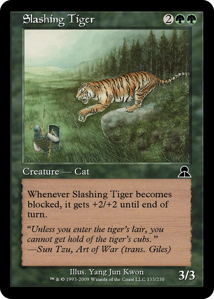 Slashing Tiger (ME3-133) [Masters Edition III] Foil