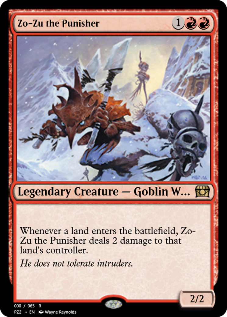 Zo-Zu the Punisher (PZ2-65843) [Treasure Chest] Foil