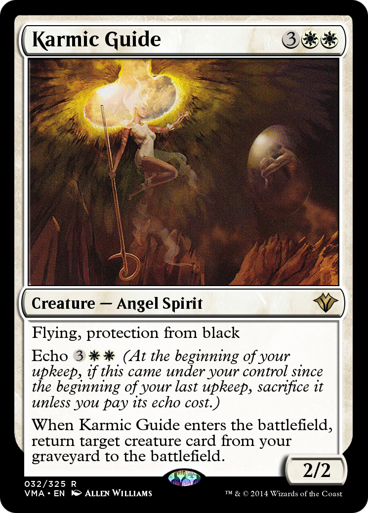 Karmic Guide (VMA-032) [Vintage Masters] Foil