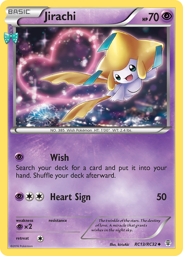 Jirachi (RC13/RC32) [XY: Générations]