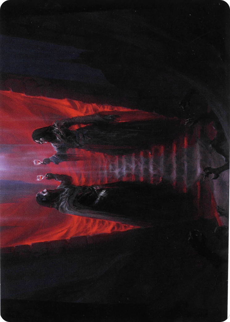 Vampires' Vengeance // Vampires' Vengeance (AVOW-049) (Borderless) [Crimson Vow Art Series] Foil