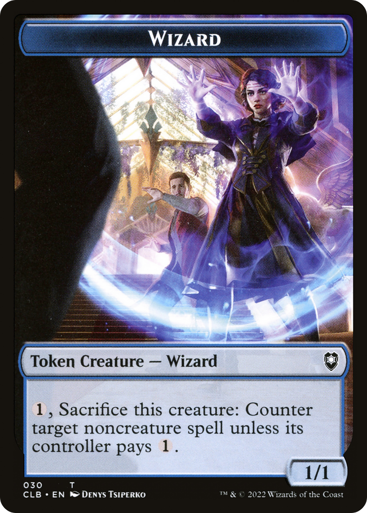 Wizard (TCLB-030) [Battle for Baldur's Gate Tokens]