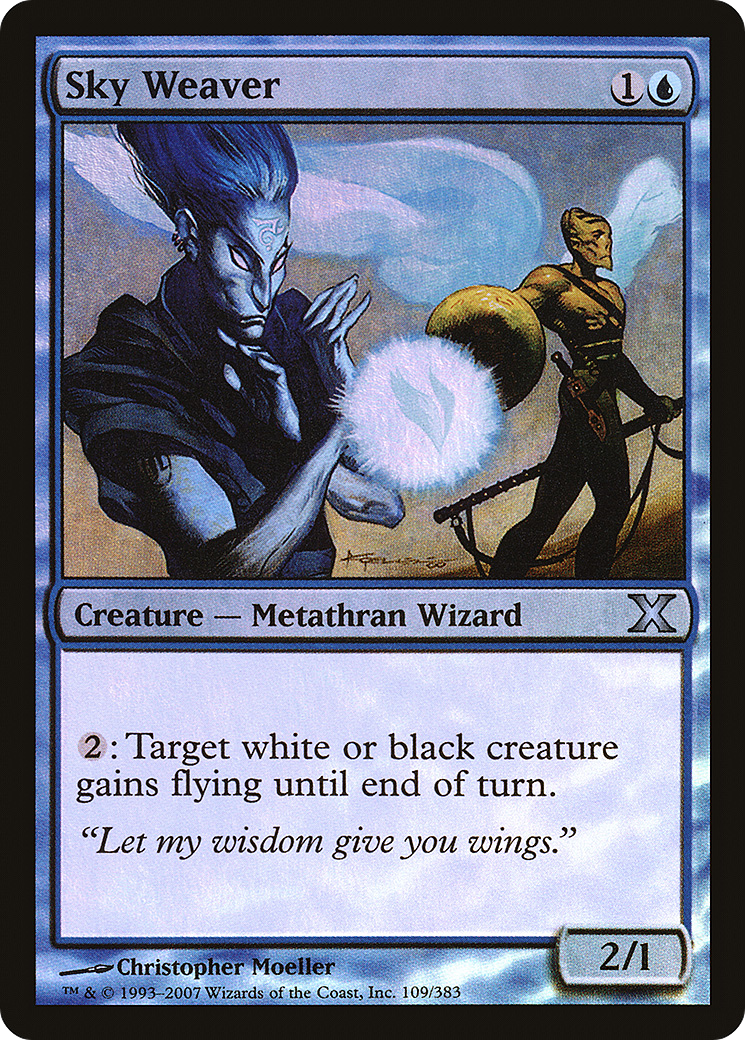 Sky Weaver (10E-109★) [Tenth Edition] Foil