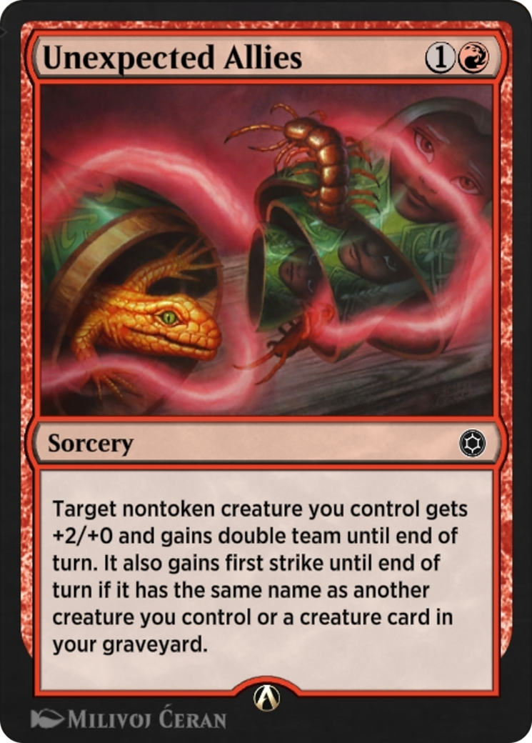 Unexpected Allies (HBG-062) [Alchemy Horizons: Baldur's Gate]