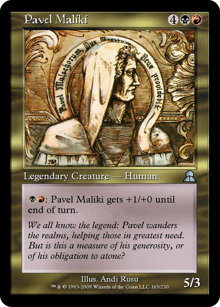 Pavel Maliki (ME3-165) [Masters Edition III]