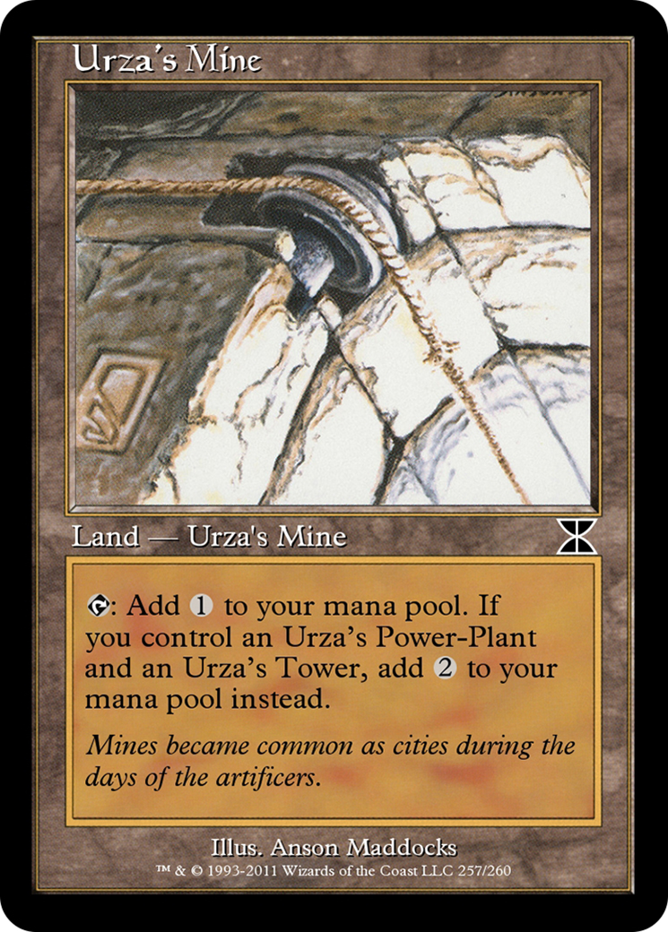 Urza's Mine (ME4-257B) [Masters Edition IV] Foil