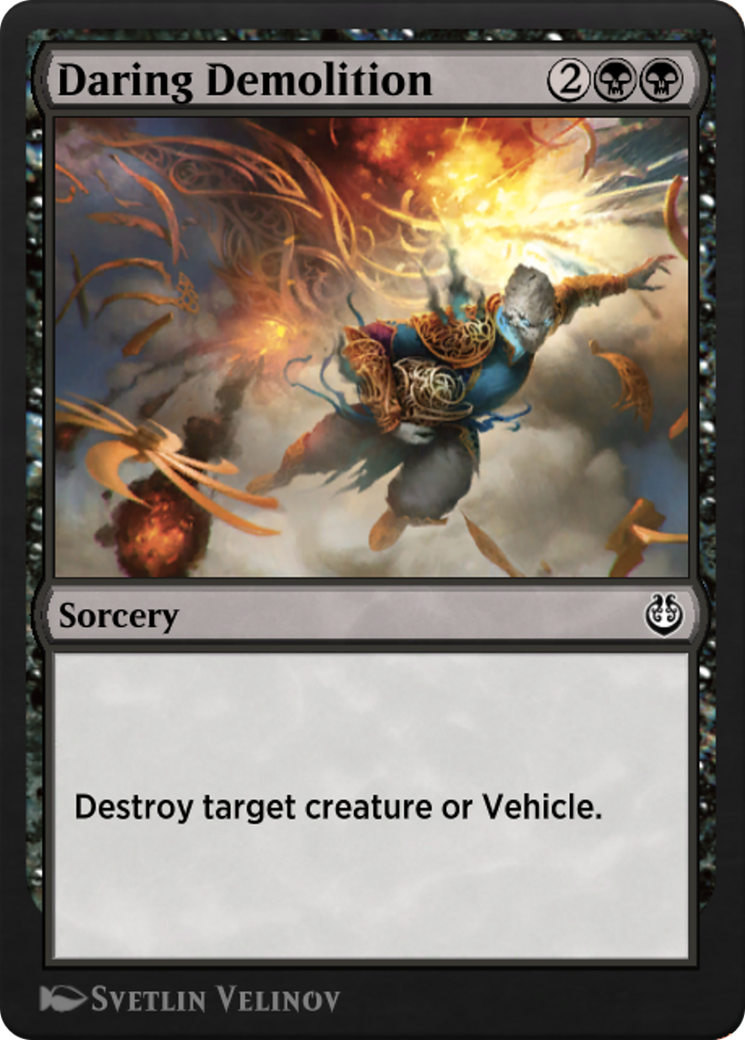 Daring Demolition (KLR-078) [Kaladesh Remastered]