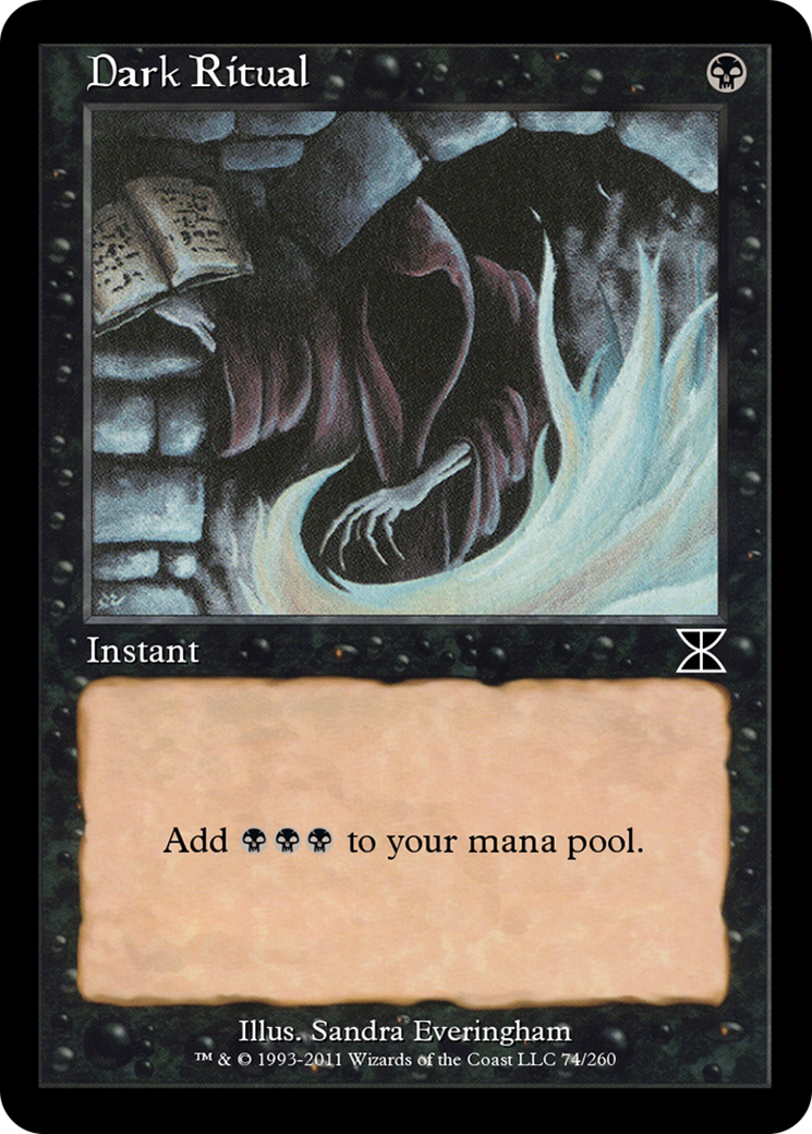 Dark Ritual (ME4-074) [Masters Edition IV] Foil