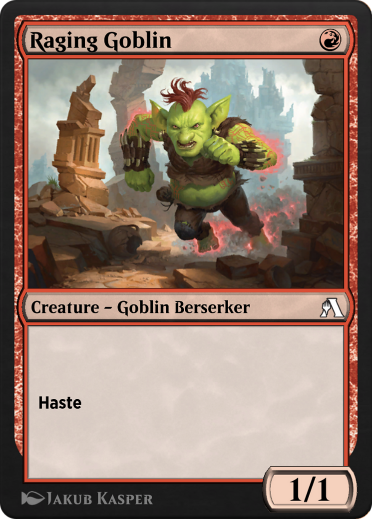 Raging Goblin (ANB-081) [Arena Beginner Set]