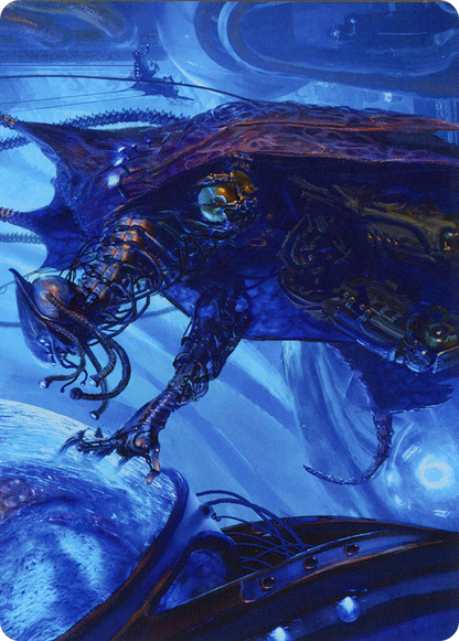 Atmosphere Surgeon // Atmosphere Surgeon (AONE-012) (Borderless) [Phyrexia: All Will Be One Art Series] Foil