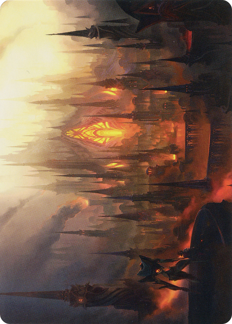 Mishra's Foundry // Mishra's Foundry (ABRO-046) (Borderless) [The Brothers' War Art Series] Foil