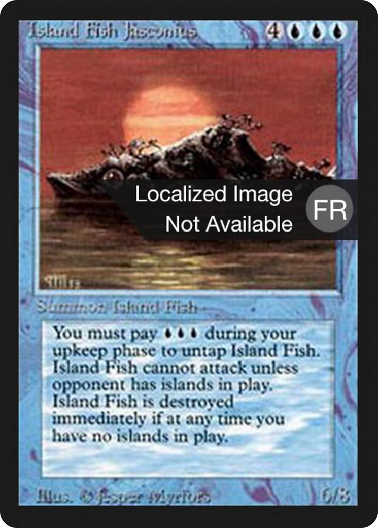 Island Fish Jasconius (FBB-061) [Foreign Black Border]