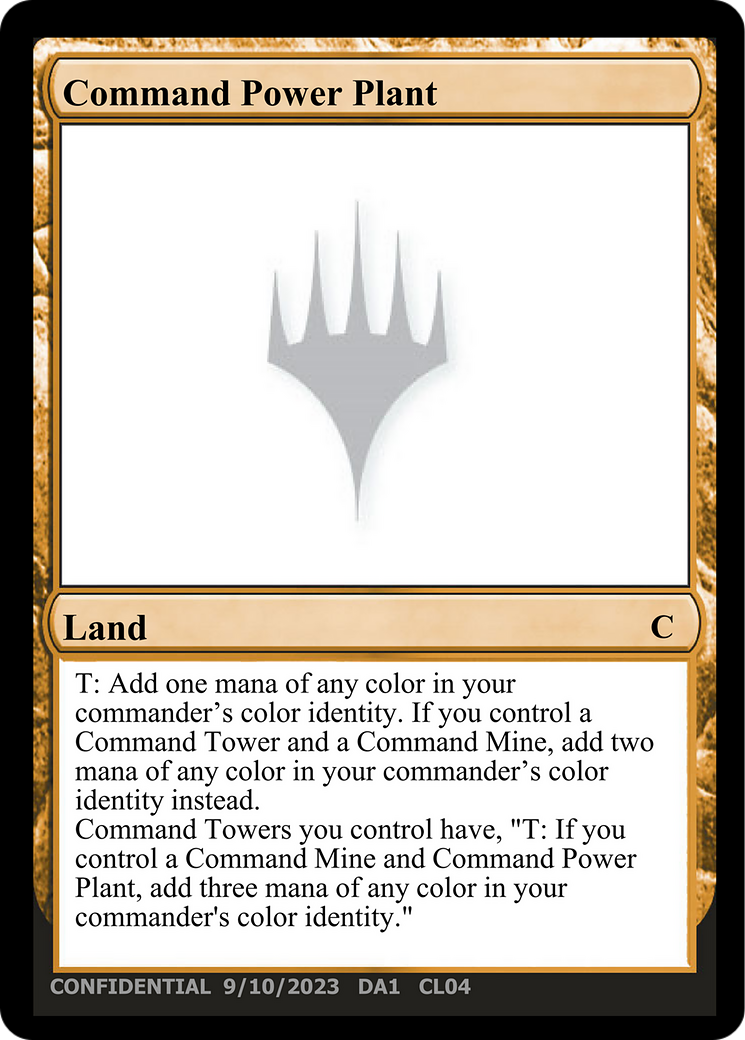 Command Power Plant (UNK-CL04) [Unknown Event]