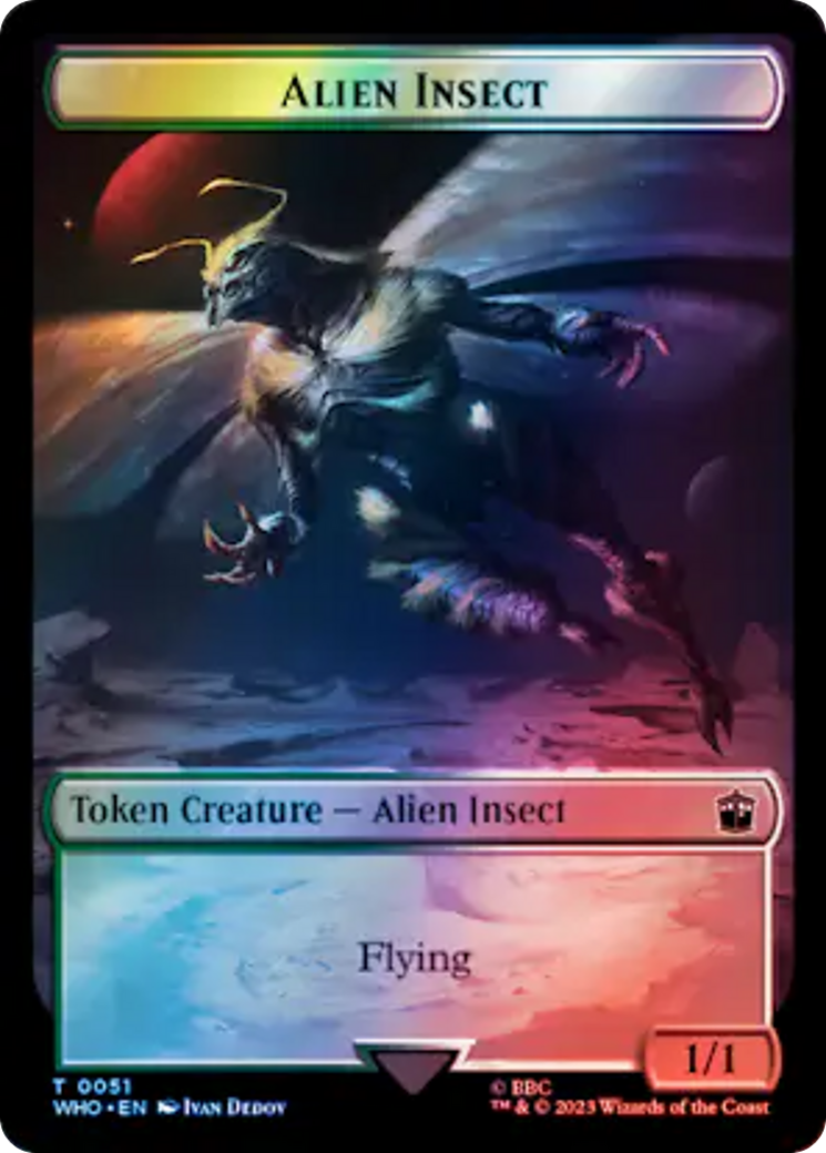 Alien Insect (TWHO-051) [Doctor Who Tokens] Foil