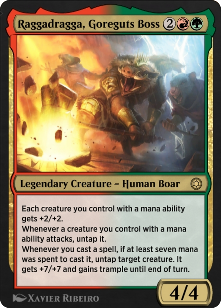 Raggadragga, Goreguts Boss (HBG-248) [Alchemy Horizons: Baldur's Gate]