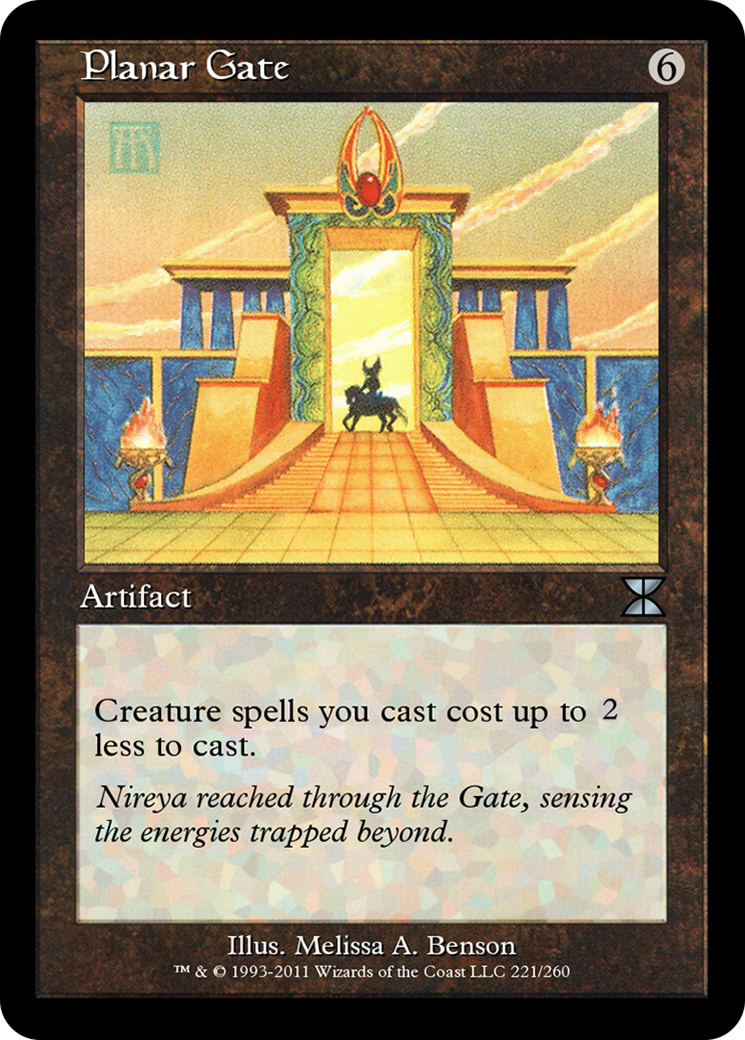Planar Gate (ME4-221) [Masters Edition IV] Foil