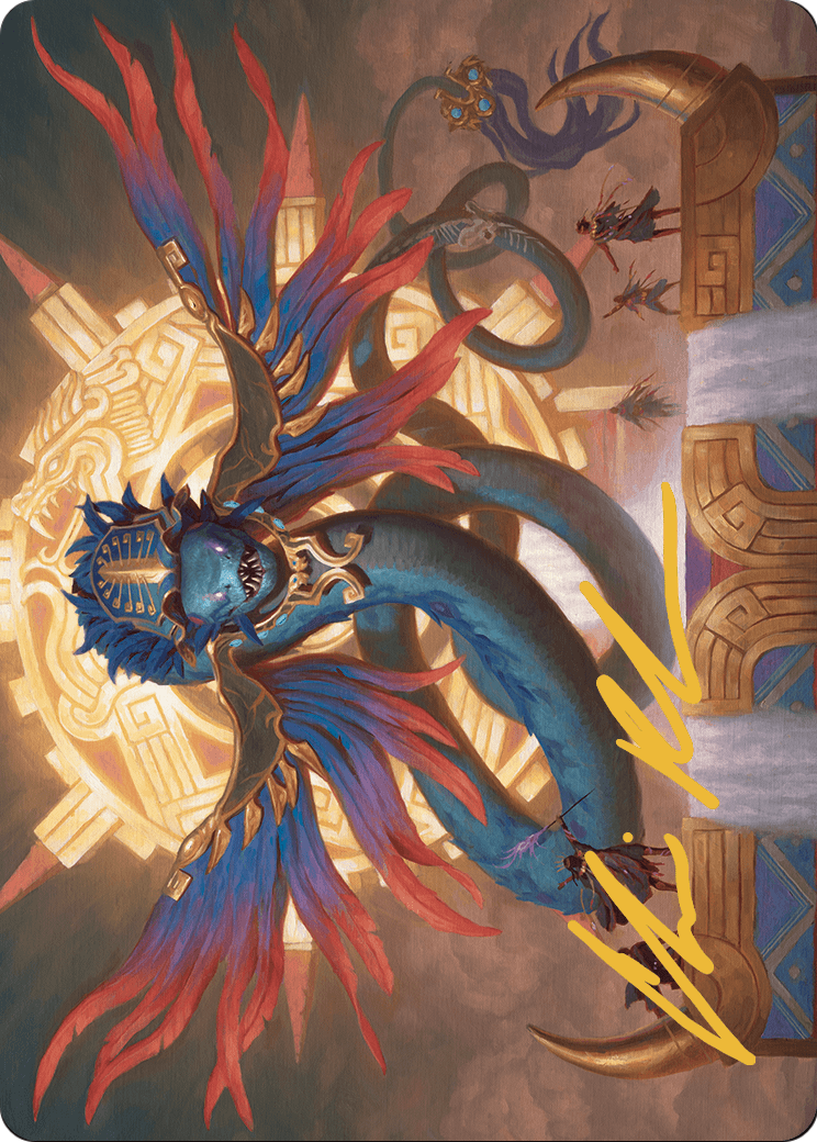 Ojer Pakpatiq, Deepest Epoch // Ojer Pakpatiq, Deepest Epoch (ALCI-013) (Borderless) [The Lost Caverns of Ixalan Art Series] Foil