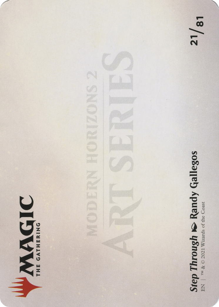 Step Through // Step Through (AMH2-021) (Borderless) [Modern Horizons 2 Art Series] Foil
