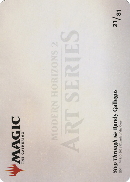 Step Through // Step Through (AMH2-021) (Borderless) [Modern Horizons 2 Art Series] Foil