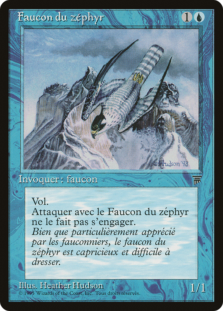 Zephyr Falcon (French) - "Faucon du zephyr" (REN-045) [Renaissance]