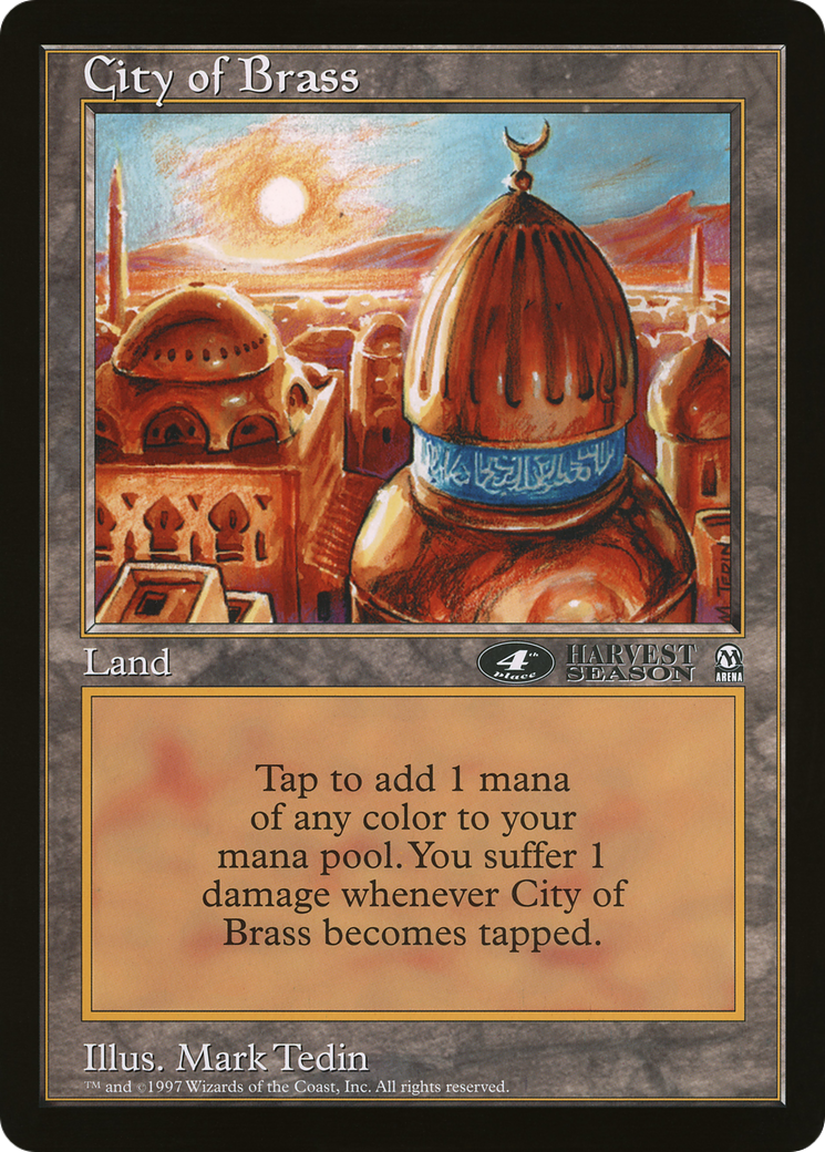 City of Brass (OLEP-019) [Oversized League Prizes]