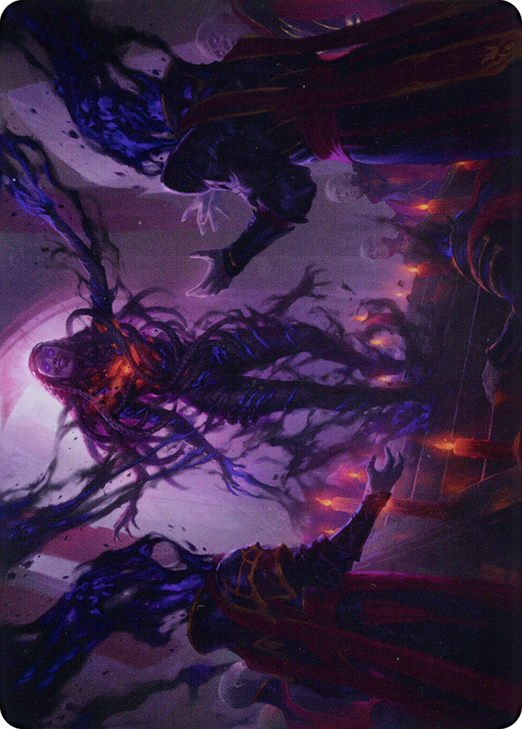 Braids, Arisen Nightmare // Braids, Arisen Nightmare (ADMU-023) (Borderless) [Dominaria United Art Series]