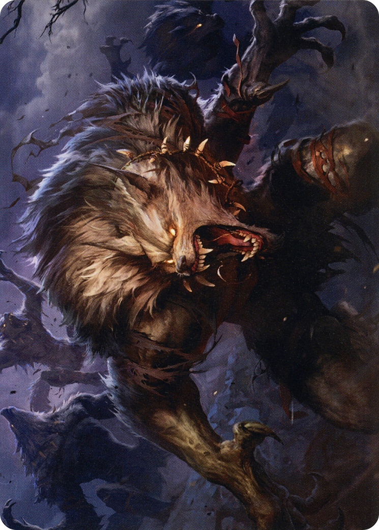 Village Reavers // Village Reavers (AMID-045) (Borderless) [Midnight Hunt Art Series] Foil