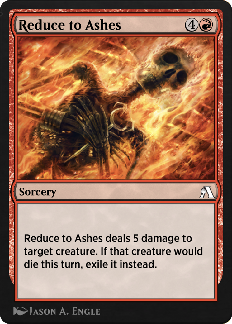 Reduce to Ashes (ANB-083) [Arena Beginner Set]