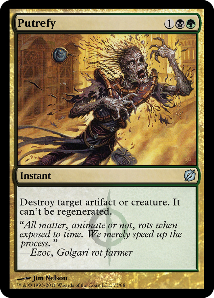 Putrefy (TD2-073) [Duel Decks: Mirrodin Pure vs. New Phyrexia]