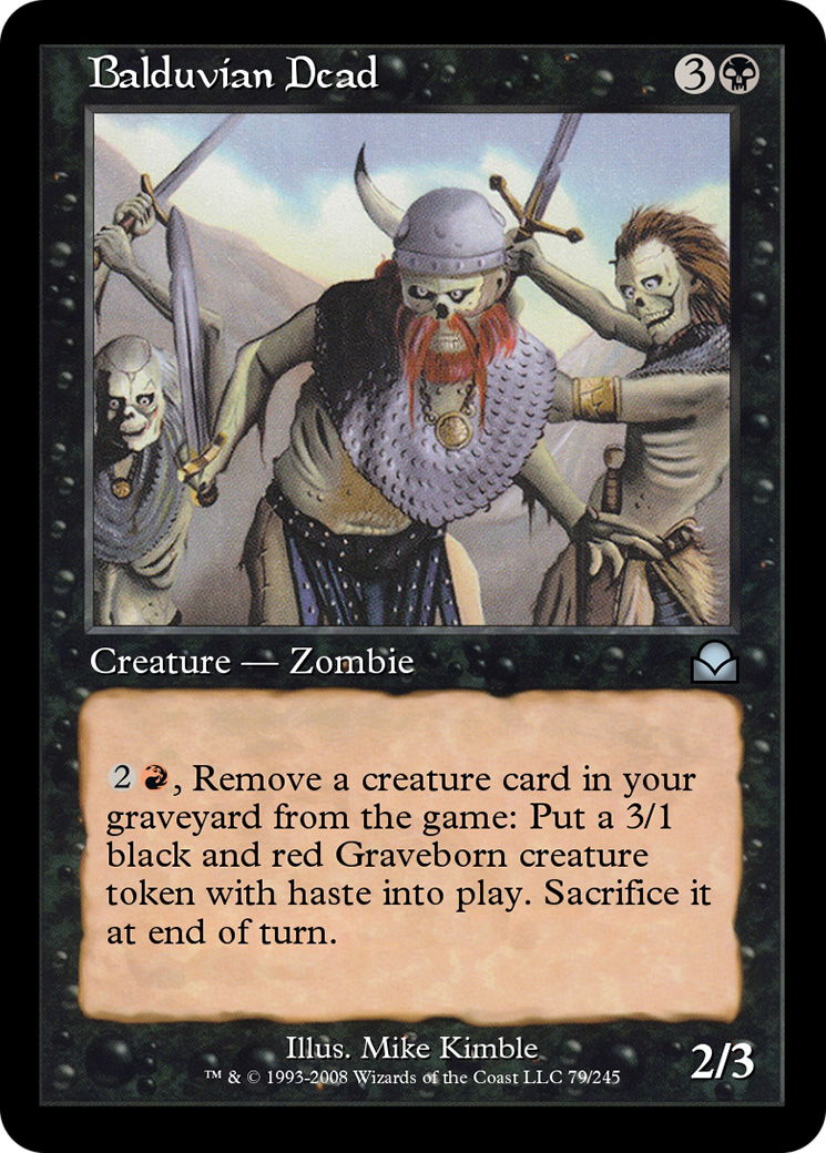 Balduvian Dead (ME2-079) [Masters Edition II] Foil
