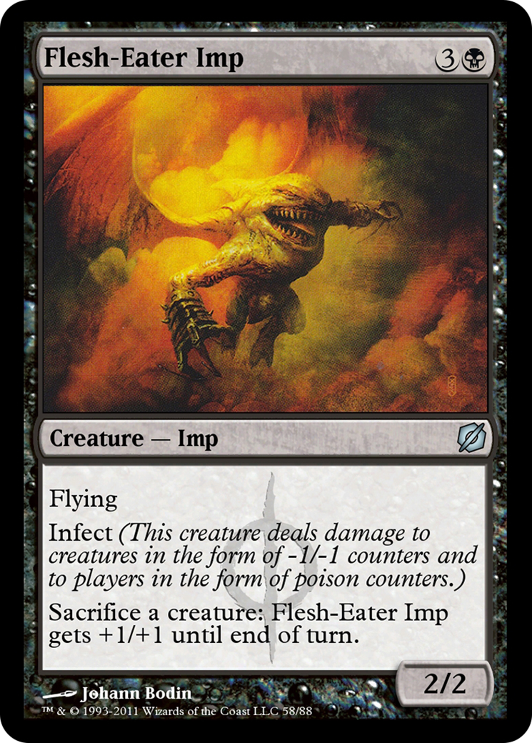 Flesh-Eater Imp (TD2-058) [Duel Decks: Mirrodin Pure vs. New Phyrexia]