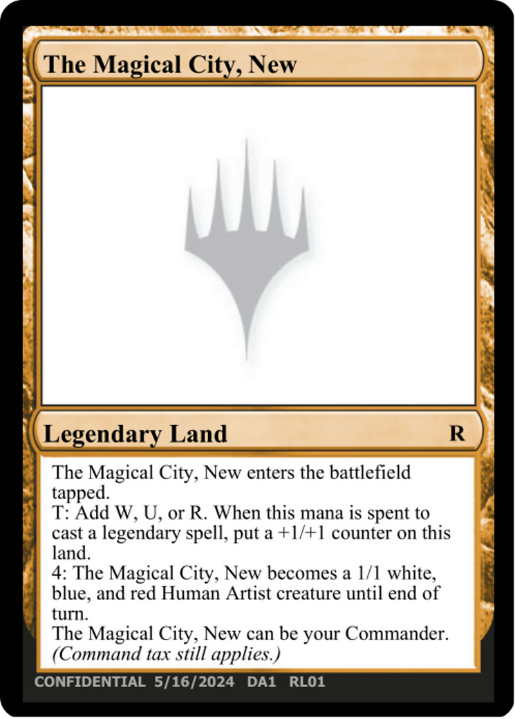 The Magical City, New (UNK-RL01B) [Unknown Event]