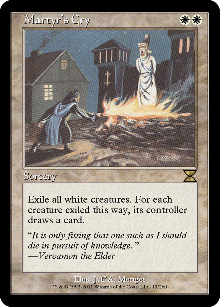 Martyr's Cry (ME4-019) [Masters Edition IV] Foil