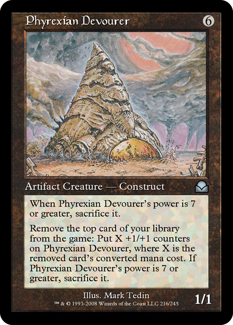 Phyrexian Devourer (ME2-216) [Masters Edition II] Foil