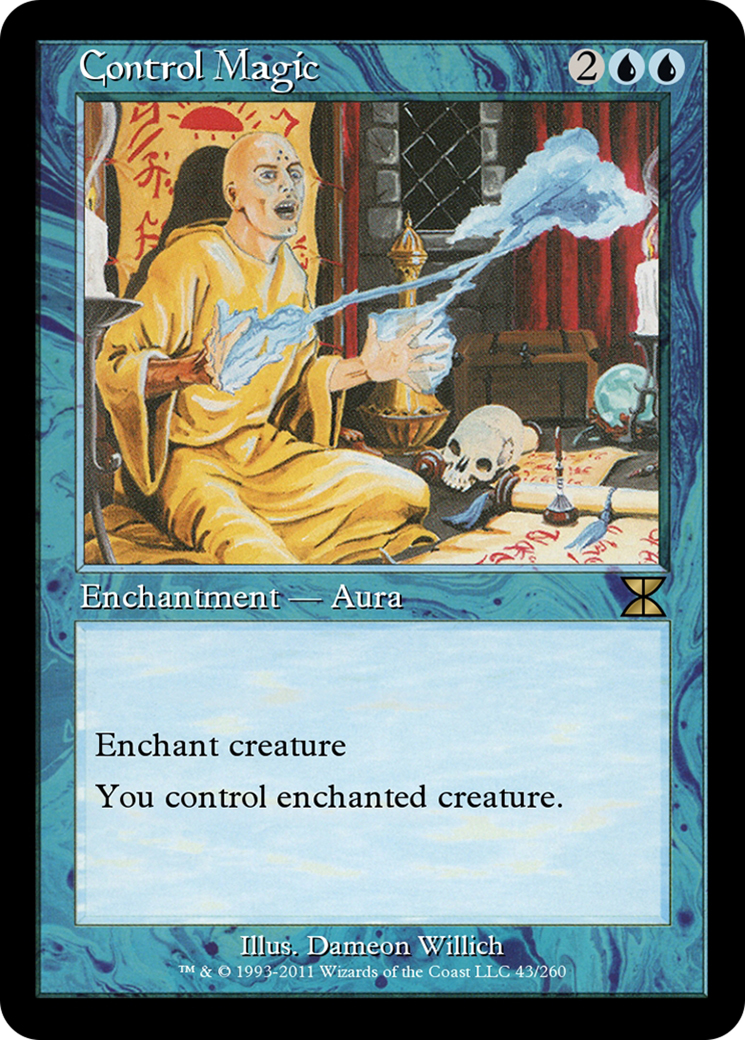 Control Magic (ME4-043) [Masters Edition IV] Foil