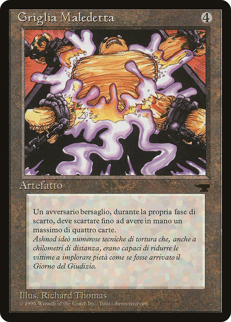 Cursed Rack (Italian) - "Griglia Maledetta" (REN-114) [Rinascimento]