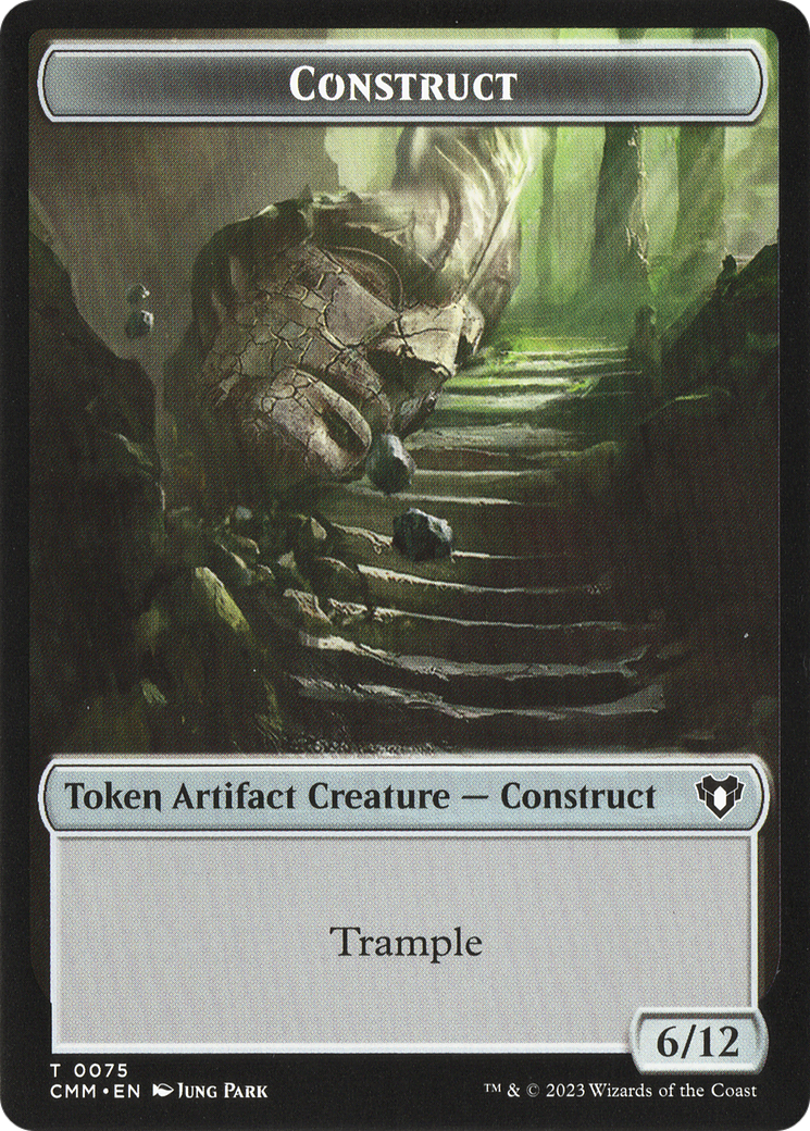 Construct (TCMM-075) [Commander Masters Tokens]