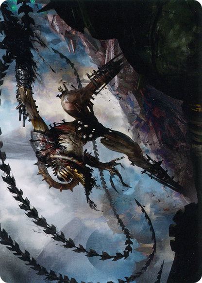 Razorlash Transmogrant // Razorlash Transmogrant (ABRO-017) (Borderless) [The Brothers' War Art Series]