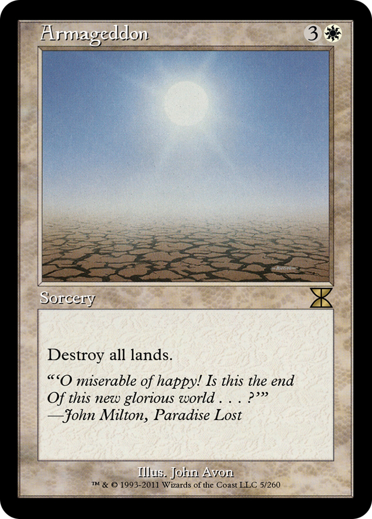 Armageddon (ME4-005) [Masters Edition IV]
