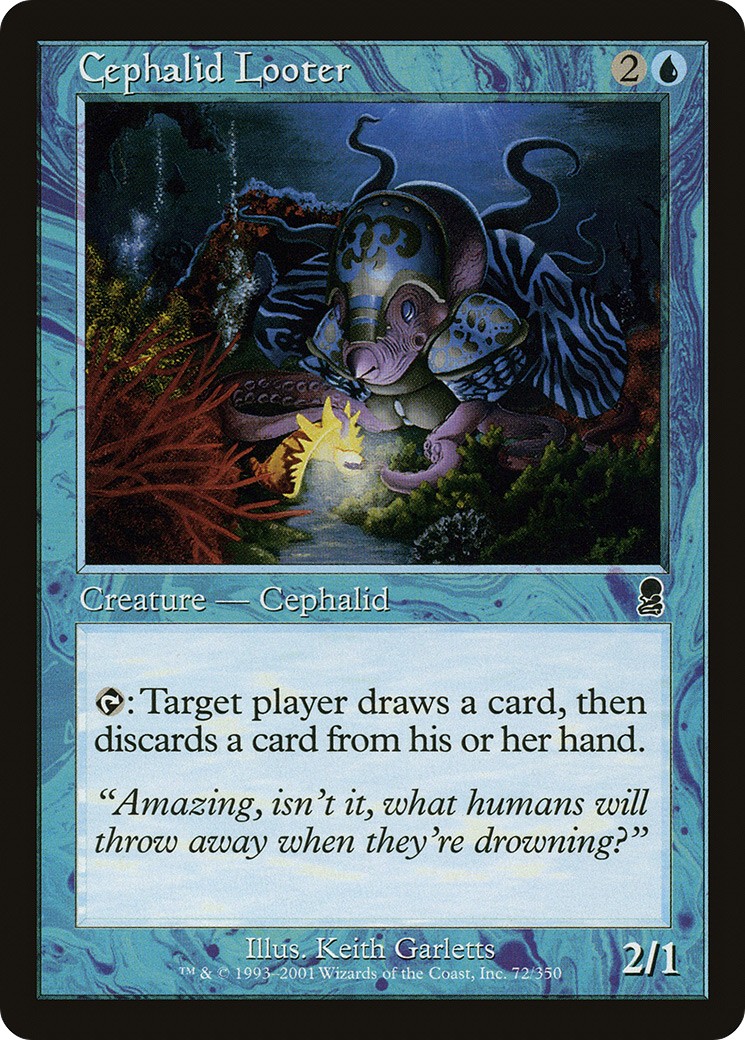 Cephalid Looter (ODY-072) [Odyssey]